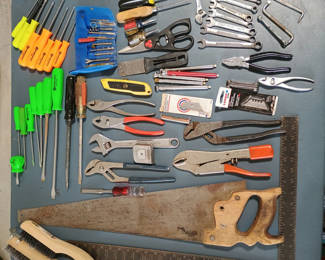 Lot 63: Assorted Hand Tools and Accessories