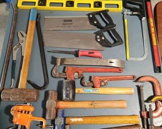 Lot 64: Assorted Hand Tools and Saws