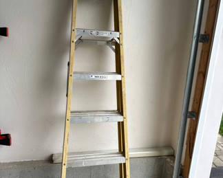 Lot 83: Werner step ladder