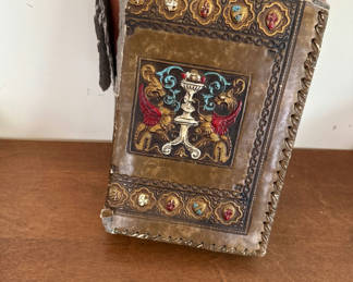Lot 27: Leather-bound book: The Complete Book of Games