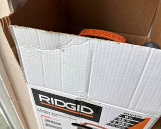 Lot 38: Ridgid Wet/Dry Shop Vacuum in Box