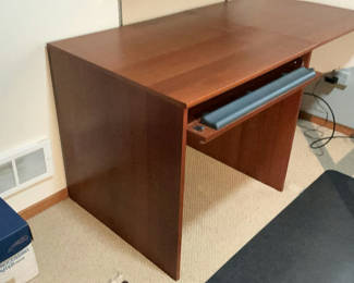Lot 54: Computer Desk With Drop Leaf
