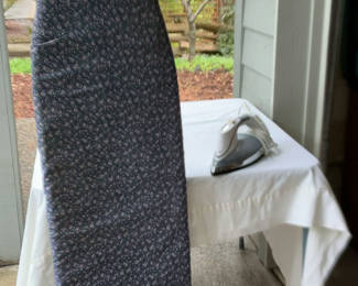 Lot 47: Ironing Board And Iron
