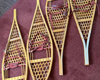 Lot 82: Handmade Snow Shoes