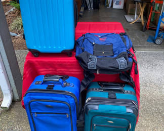 Lot 22: Luggage and Backpack Travel Set