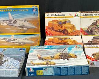 Italeri Model Kits feat. Tornado ADV Fighter
