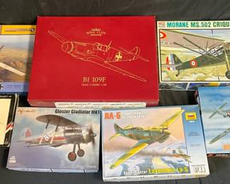 Assorted Model Kits feat. Eduard, Hobby Craft, Etc.
