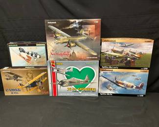 Eduard Model Planes Feat. Camel  Co, Albatros D.V, Spitfire Mk.I, Etc.