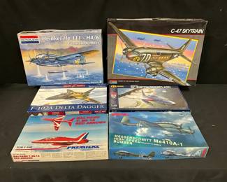 Monogram, Tan model, Meng Feat German Bombers, Delta Dagger And Friends