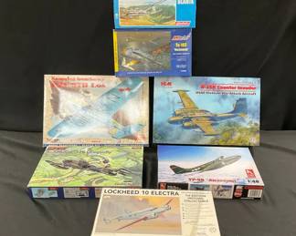 Assorted Model Airplane Brands Feat Lockheed 10  Blanik Glider