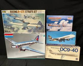 Hasegawa Model Planes And More Feat. DC940, B47E, DC3 Etc.