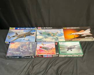 Airplane Models From Revell , Hobby Craft, Etc