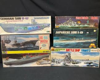 Aurora, Revell And More Subs And Ships