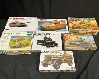 Tank Models feat. Challenger  German HalfTank