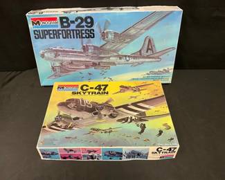 Monogram Feat C47 Skytrain And B29 Superfortress