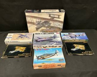 Sword, Academy, And Hasegawa Feat Helldiver, Mustang, And Fokker