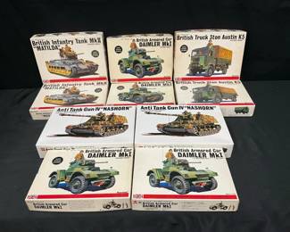 Bandai Feat Nashorn, Austin, Matilda, And Daimler