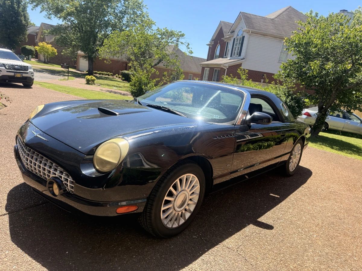 2004 Ford Thunderbird, Hard top convertible, 74,000 original miles