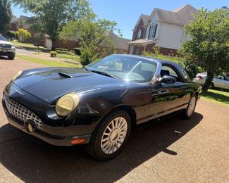 2004 Ford Thunderbird, Hard top convertible, 74,000 original miles