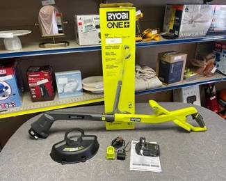 RYOBI ONE+ 18V 10 in. Cordless Battery String Trimmer/Edger