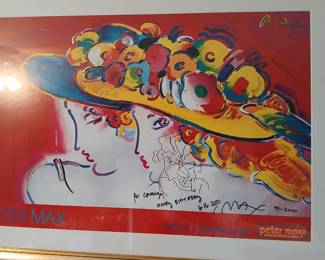 PETER MAX LITHOGRAPH