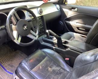 2007 Ford Mustang Gt Gt Deluxe VIN: 1zht82h175261658 Engine: 4.7L V8 Color: BLUE 2007 Blue Ford Mustang Gt Deluxe 2 Door Coupe With 4.6l V8 Engine, Automatic Transmission, This Vehicle Has A Total Loss Claim Title, Engine Is Running, Scan The Qr Code For The Video Or Copy & Paste The Link Https://www.youtube.com/shorts/mdfvwayoyw8