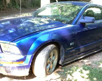 2007 Ford Mustang Gt Gt Deluxe VIN: 1zht82h175261658 Engine: 4.7L V8 Color: BLUE 2007 Blue Ford Mustang Gt Deluxe 2 Door Coupe With 4.6l V8 Engine, Automatic Transmission, This Vehicle Has A Total Loss Claim Title, Engine Is Running, Scan The Qr Code For The Video Or Copy & Paste The Link Https://www.youtube.com/shorts/mdfvwayoyw8