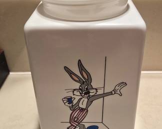 1989 Bugs Bunny Dixie cup dispenser