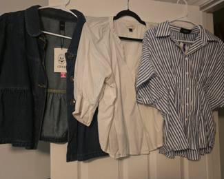 designer brand tops and jackets
