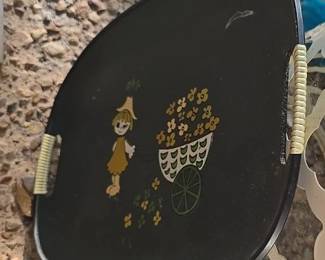 1960s MCM serving tray by Tilso Japan