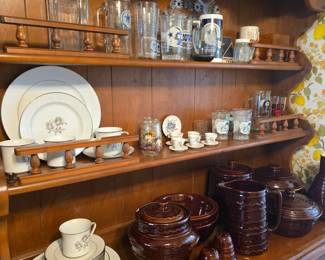 Cowboy glasses & misc memorabilia