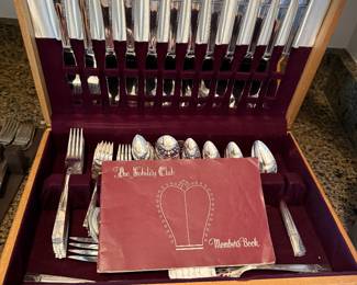 Oneida Nobility Flatware Set - Certificate 1954