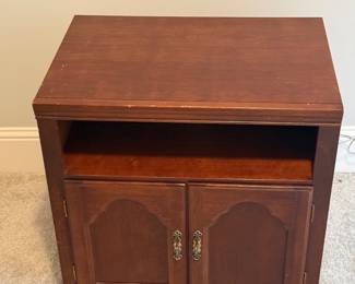 Wooden TV stand