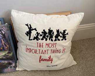 Disney quote Pillow