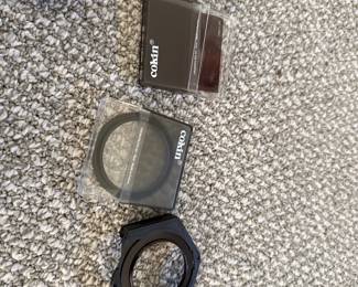 Cokin Filters and filter holder