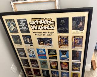 Star Wars - American One-Sheet Checklist - 27x40 Poster