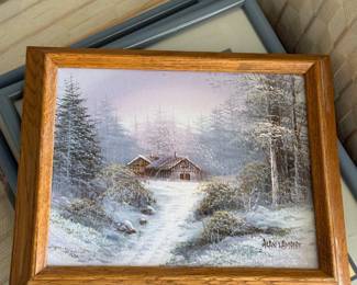 Alan Lampert Winter Landscape