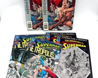 Superman Comics Feat - Death Of Superman