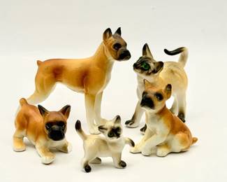 Vintage Small Glass Animals