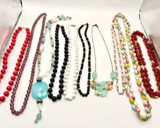 Vintage Beaded Necklace Lot