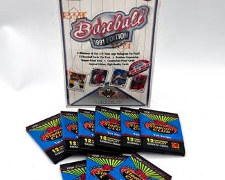 Upper Deck Box Of Packs & (9) Loose Unopened Packs