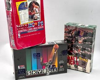 (3) NBA Boxes Of Packs Feat - SHAQ Pack