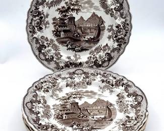 (6) 9” Pomerania Plates