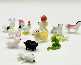 Teeny Tiny Vintage Animal Figurines