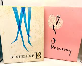 Vintage Stockings & Boxes-Beausong NIB
