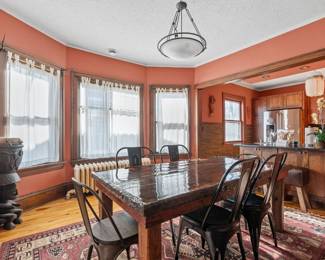 dining room table and chairs