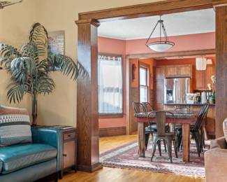 dining room table and chairs