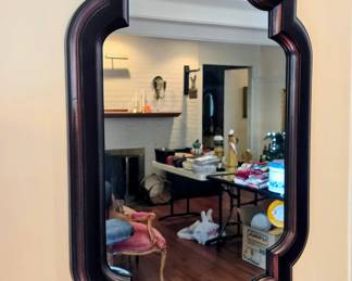 Matching wood mirrors