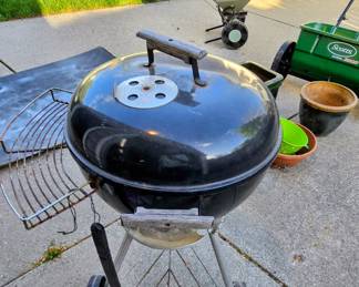 Weber charcoal BBQ