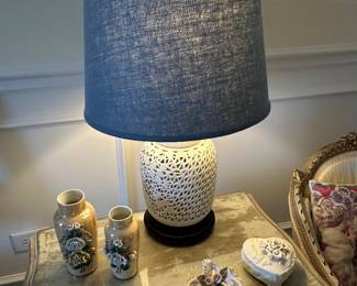 Table lamps....